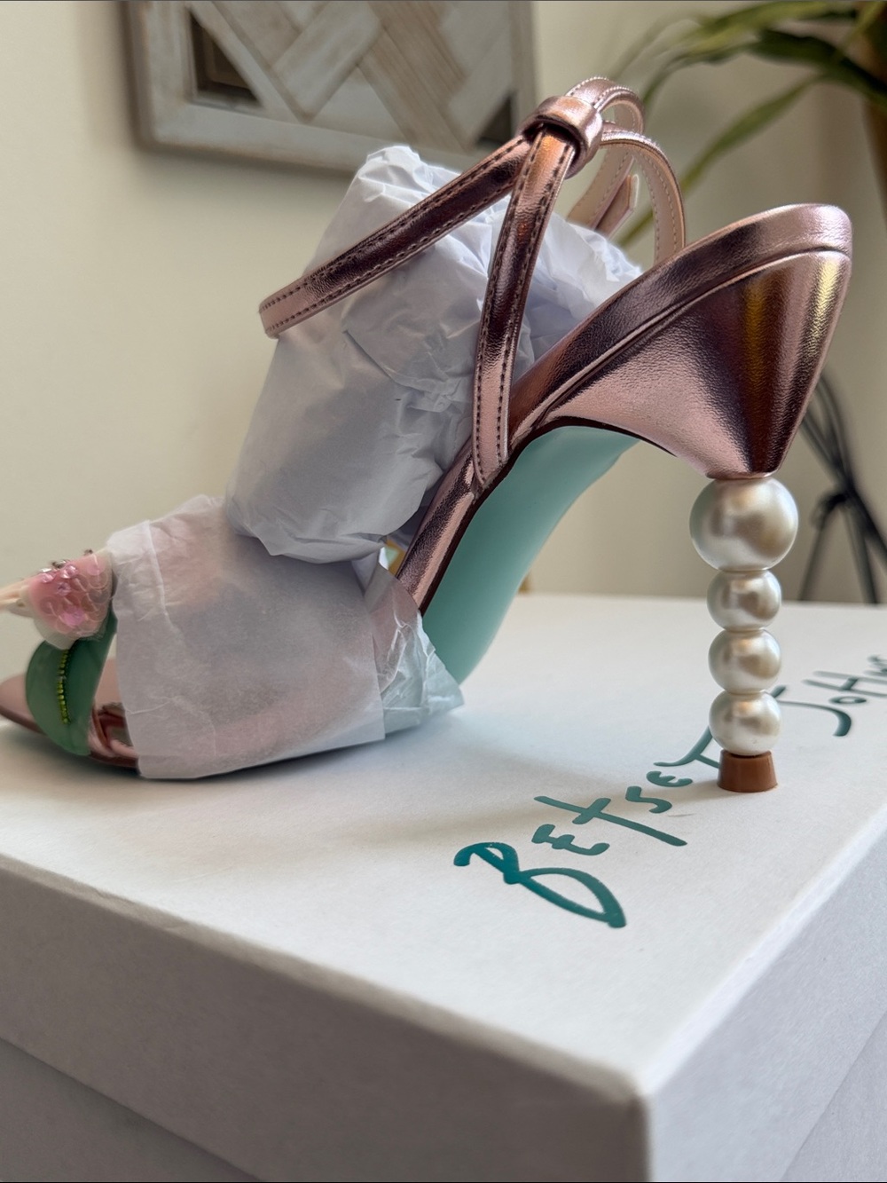 NIB Betsey Johnson Pink Kasie Size 7.5 - Picture 7 of 11